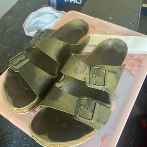 Camo Birkenstocks